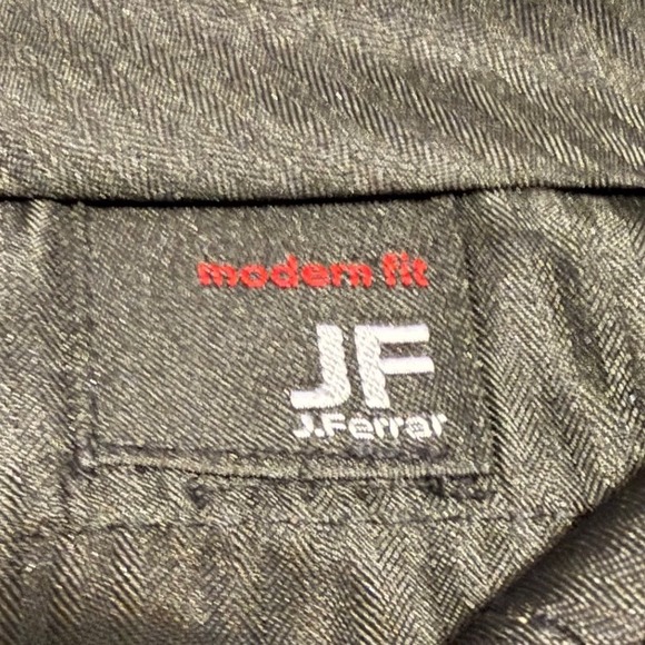 J.Ferrar Modern Fit Khaki Dress Pants Men 34x34 Flat Front Polyester - Picture 6 of 8